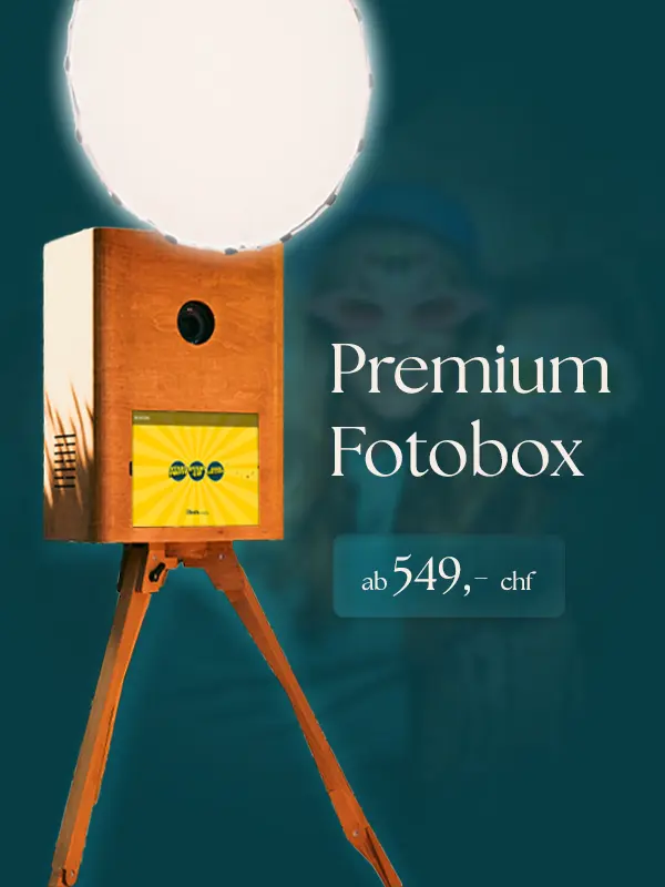 Premium Fotobox Produktbild