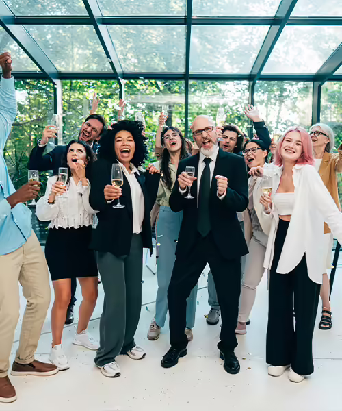 FlashEvents Fotobox an einer Firmenfeier