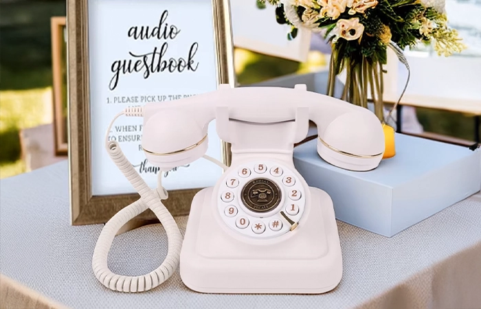 Audio-Gästebuch-Telefon
