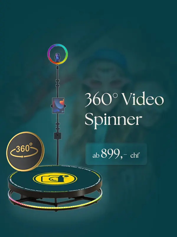 360° Video Spinner Produktbild